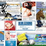 Various adverts.