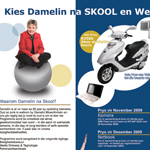 Full page advert used in the Passi as part of the damelin enrollmant campaign.